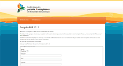 Desktop Screenshot of congres.fpfcb.bc.ca